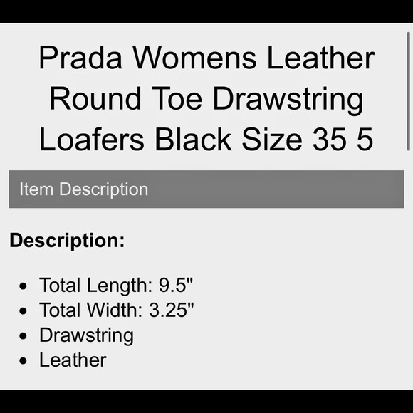 ❤️❤️PRADA LOAFERS❤️❤️ - Picture 6 of 6